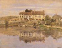 Jean Francois Raffaelli - House on the Banks of the Oise